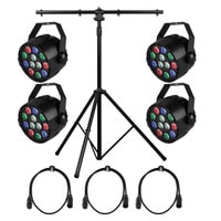 Main product image for Stage and Disco DJ Party Mini PAR LED Lighting Bun 244-5909